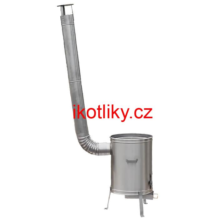 Nerezová kotlina 39 cm LUX