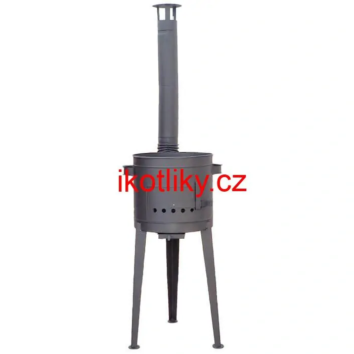 Vysoká kotlina 42 cm (2,0 mm) HODO + žáruvzdorná barva PLUS 600