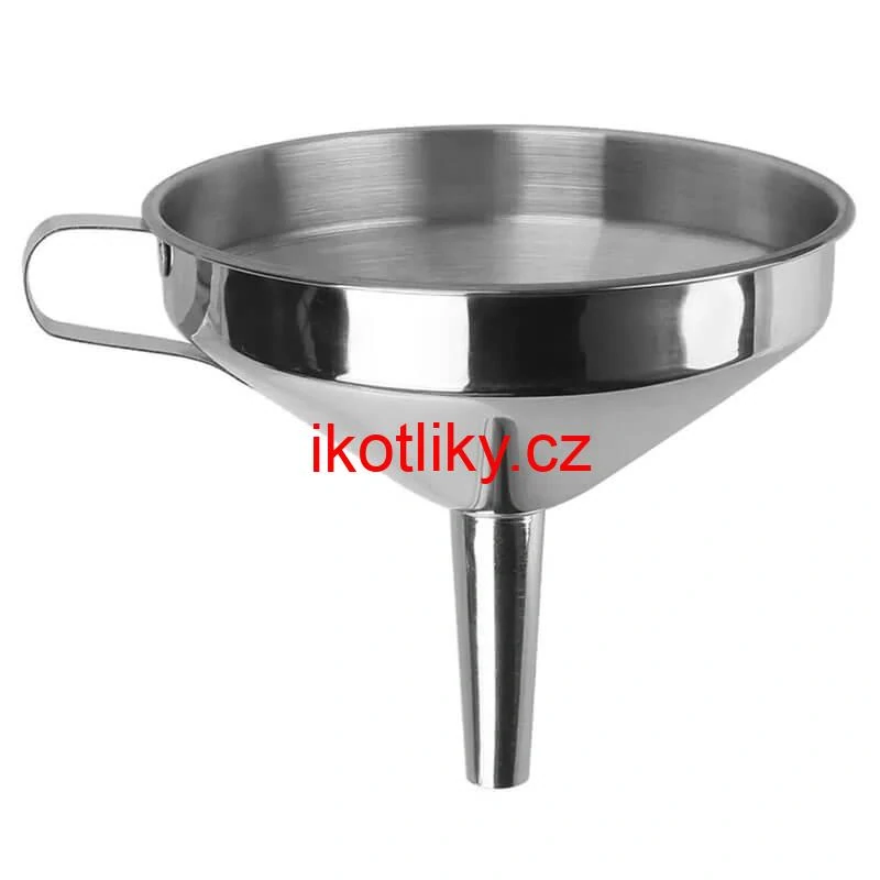 Nerezový trychtýř 14 cm