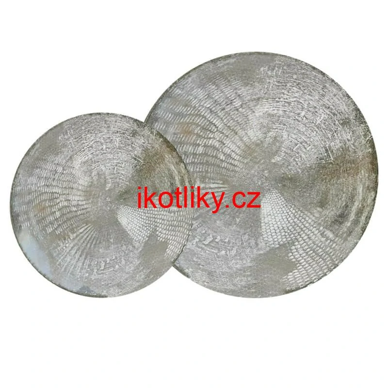 Souprava keramických talířů 18 ks GREY