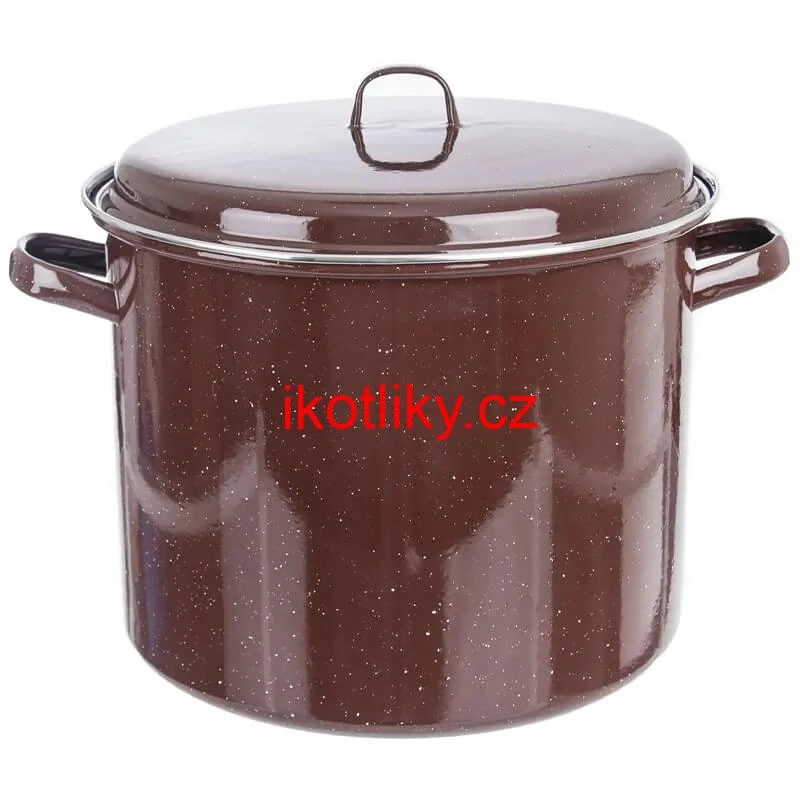 Poklice hrubostenná smaltovaná 33 cm FALCO