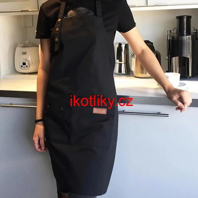 Zástěra na grilování ze silného plátna