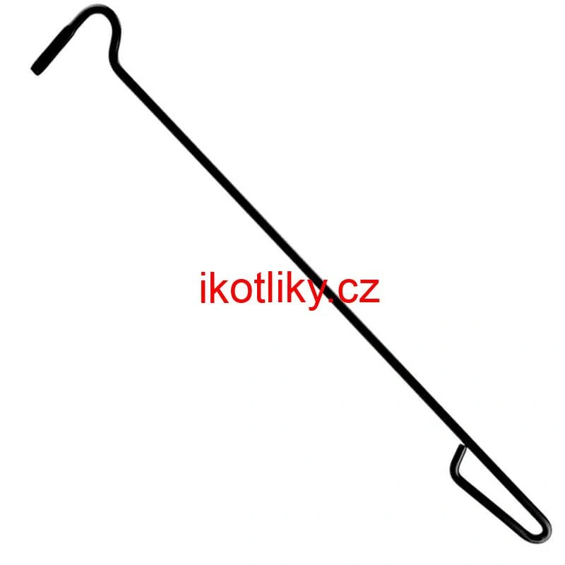 Pohrabáč - háček ocelový 58 cm