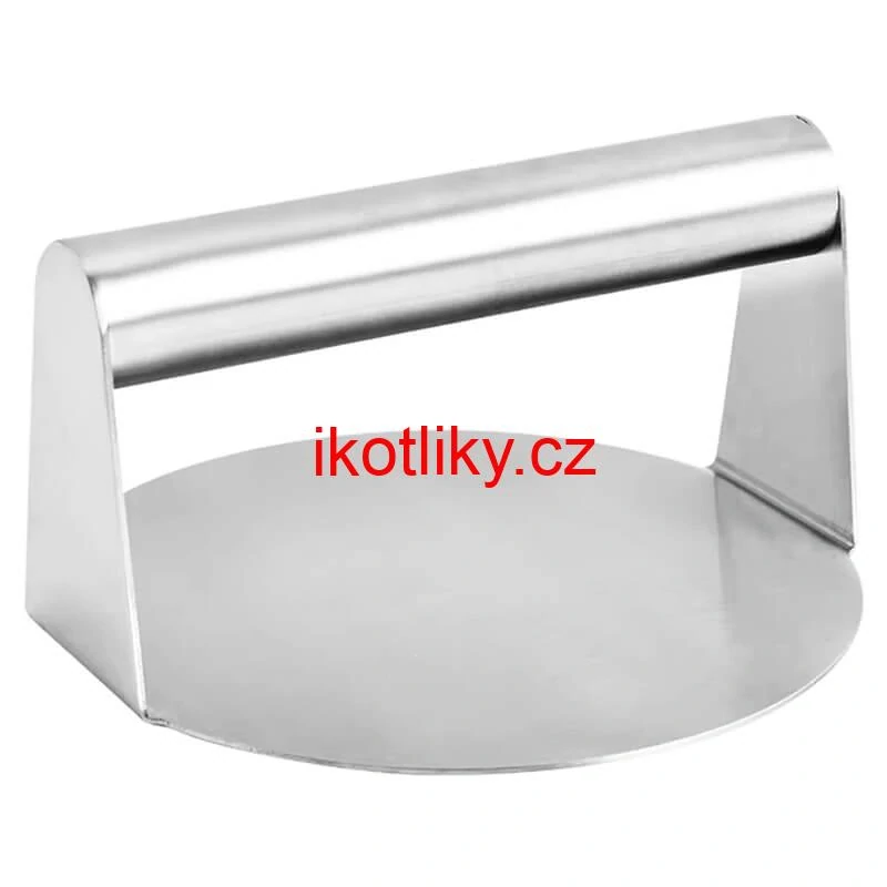 Nerezový lis na maso 14 cm HAMBURGER