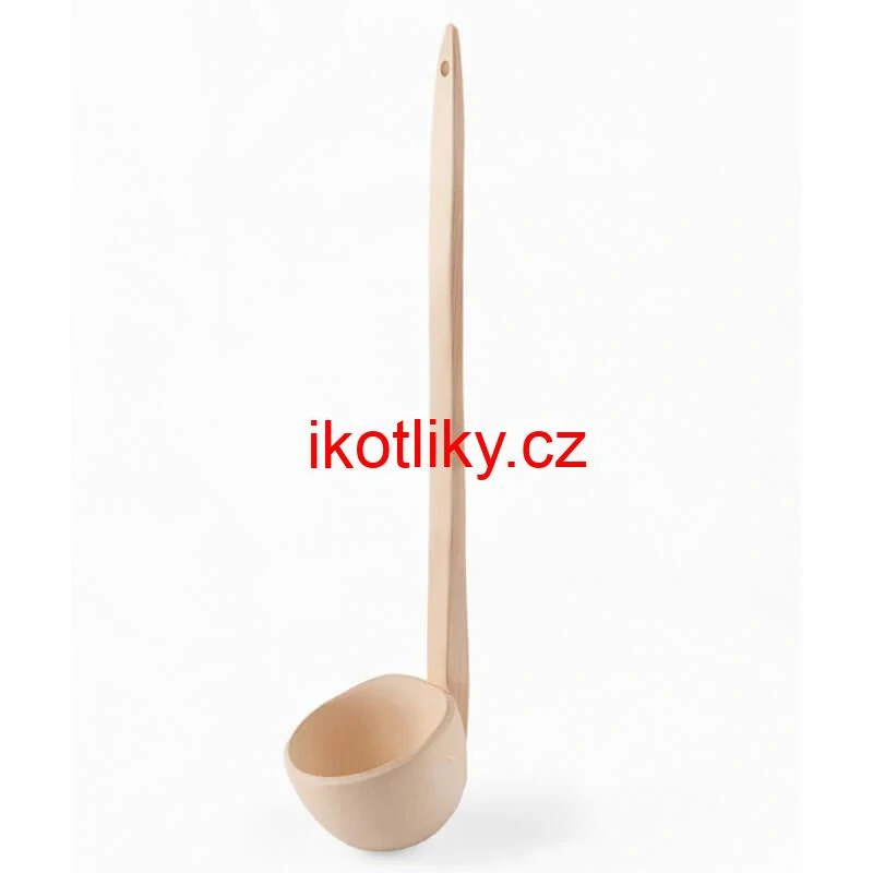 Dřevěná naběračka velká 57 cm
