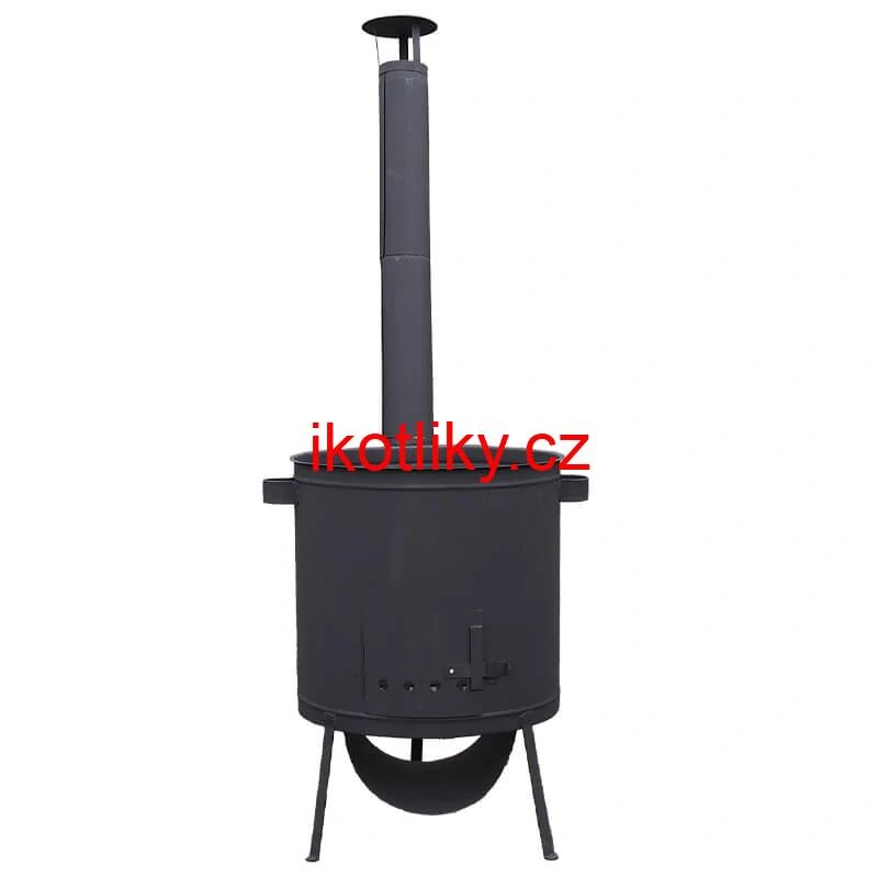 Kotlina 60 cm s žáruvzdornou barvou PLUS 600 4 MM