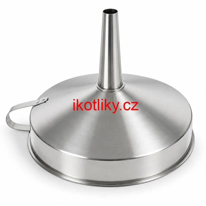 Nerezový trychtýř 16 cm