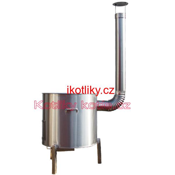 Zabijačková nerezová kotlina 53 cm