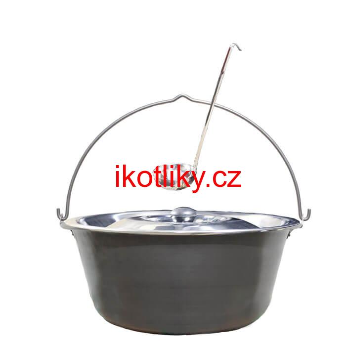 Nerezový kotlík 20 L (1,5 mm) + nerezová poklice