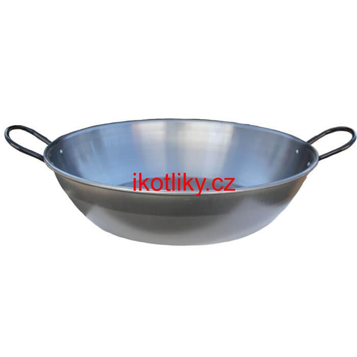 Pánev 65 cm ocelová vysoká