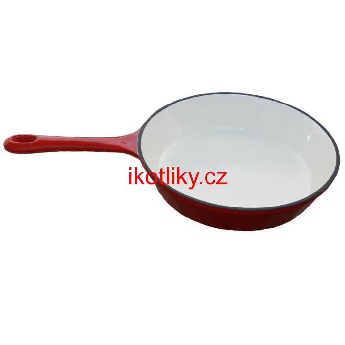 Litinová pánev na grilování 24cm