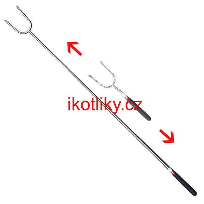 Vidlička na opékání 24,5 cm - 84,5 cm - teleskopická 1 ks
