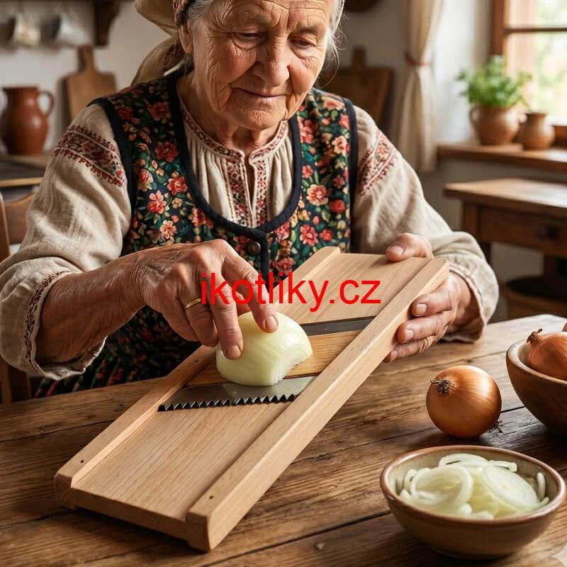 Strouhadlo na zelí a dýni se 2 noži 44 × 14 cm