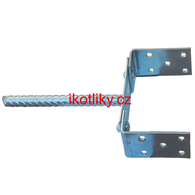 Patka zápustná, kotevní, nastavitelná 0-17 cm