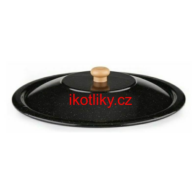 Smaltovaný kotlík 10 L + kovová kotlina 31 KOV