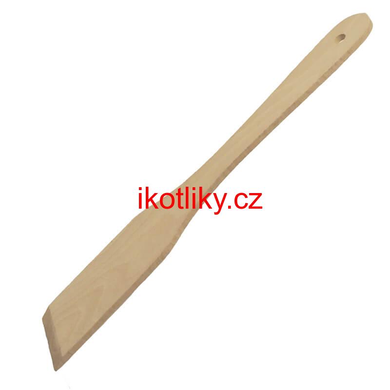 Obracečka rovná dřevěná 30 cm