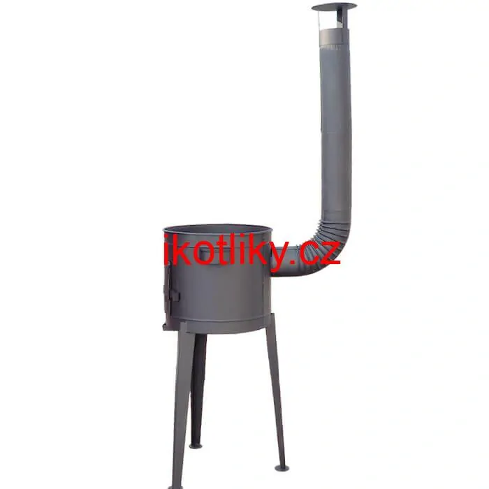 Vysoká kotlina 42 cm (2,0 mm) HODO + žáruvzdorná barva PLUS 600