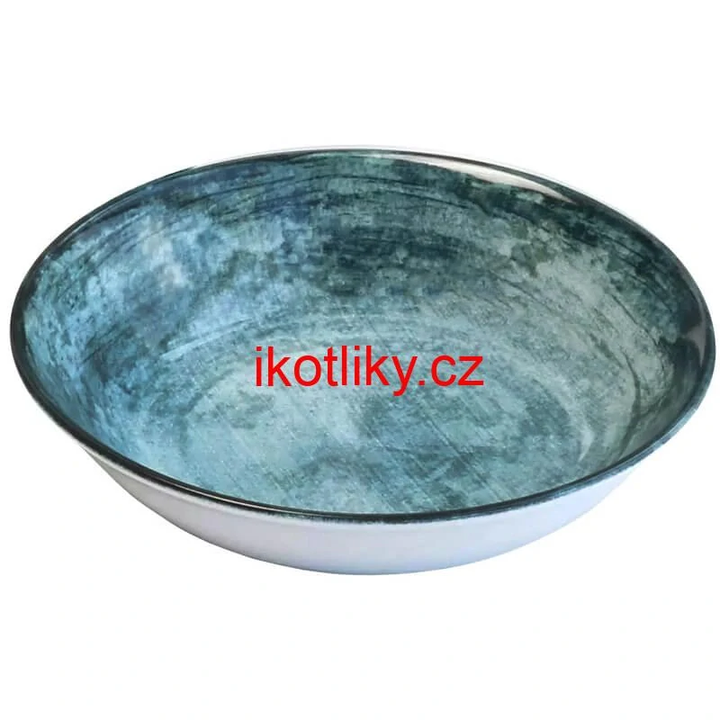 Souprava keramických talířů 18 ks BLUE