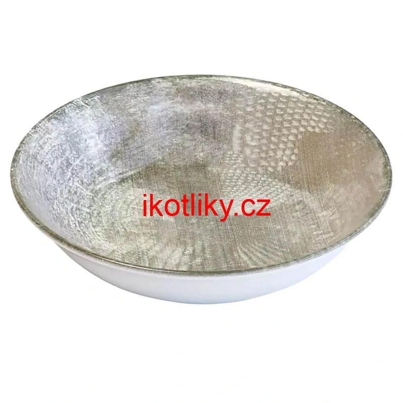 Souprava keramických talířů 18 ks GREY