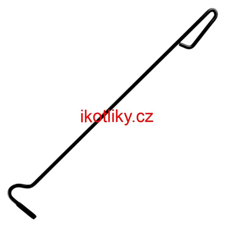 Pohrabáč - háček ocelový 58 cm
