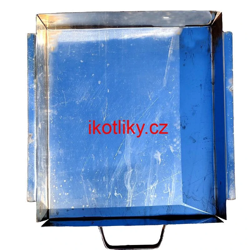 Nerezový popelník na vybírání popela z kotliny INOX