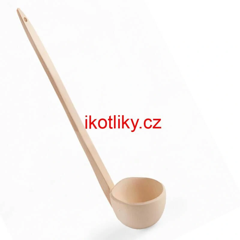 Dřevěná naběračka velká 57 cm