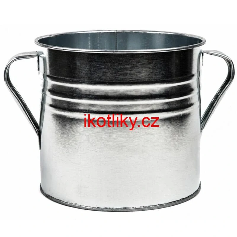 Pozinkovaná mycí nádoba 10 litrů