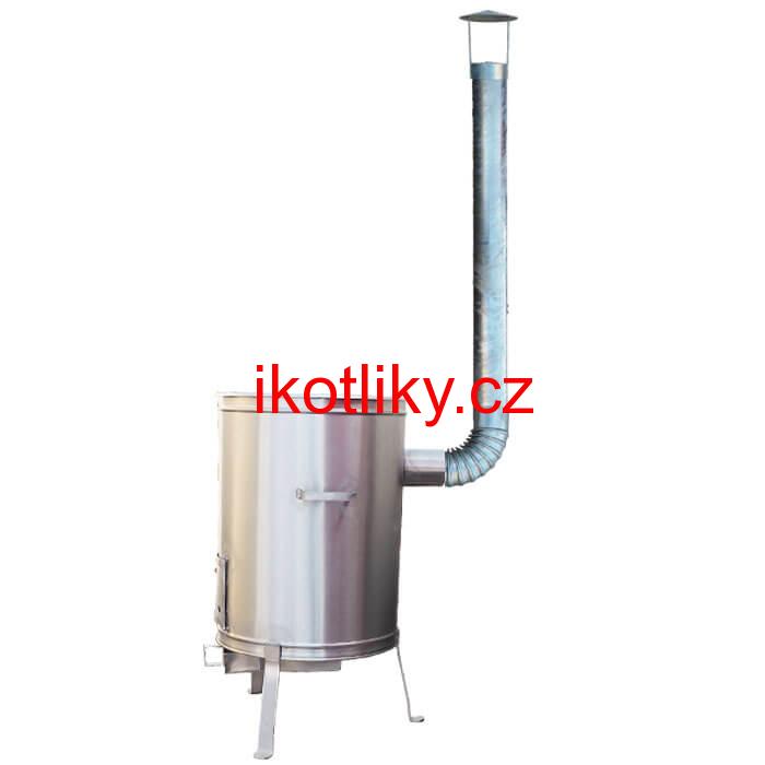 Nerezová kotlina 45 cm – Vysoká