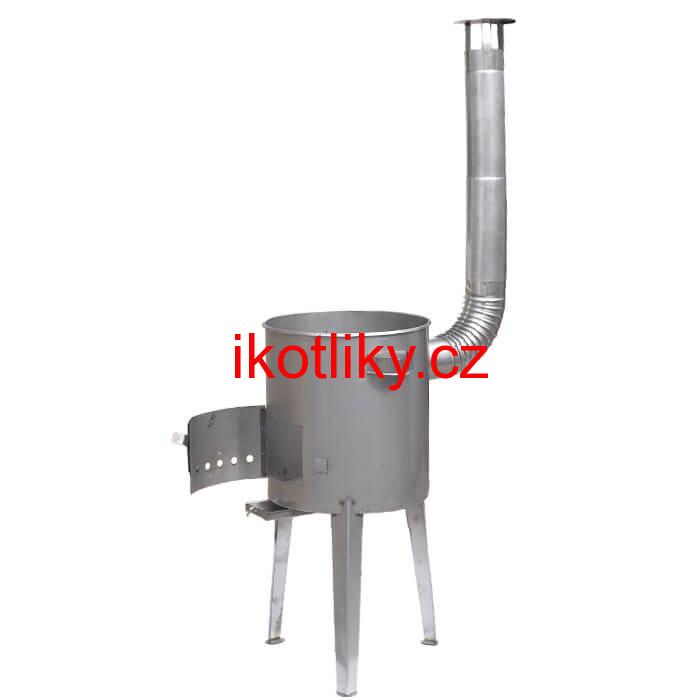 Nerezová kotlina pod kotlíky 42 cm LUXUS