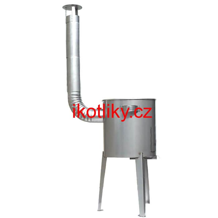 Nerezová kotlina pod kotlíky 45 cm LUXUS