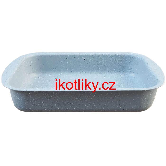 Pekáč s granitovým povrchem 29 x 20 cm šedý Granit Line