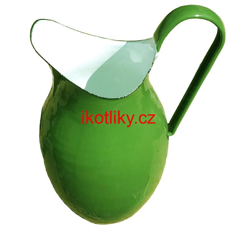 Smaltovaná konvice na vodu 2 L ZELENÁ