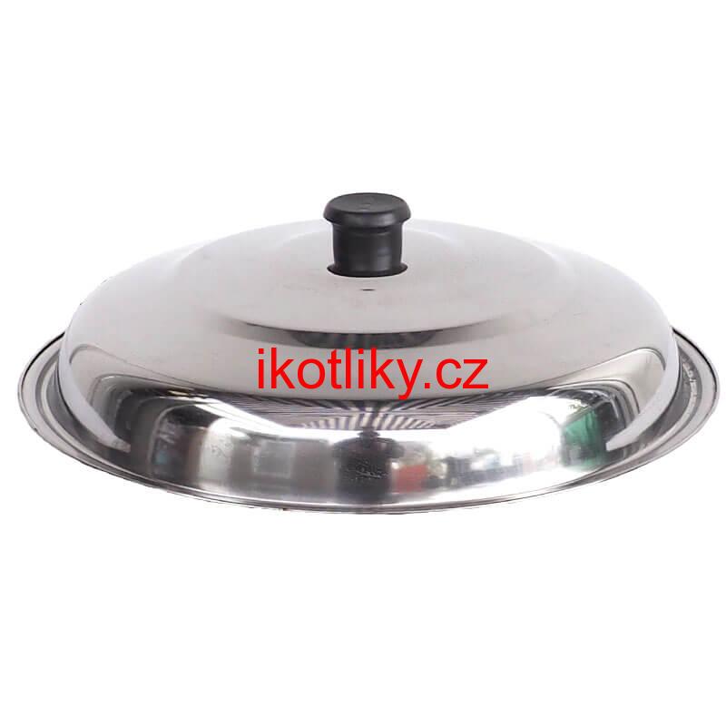 Nerezová poklice 35 cm