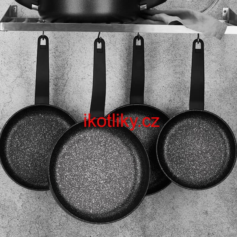 Pánev s rukojetí 24 Classic Plus Volkanit