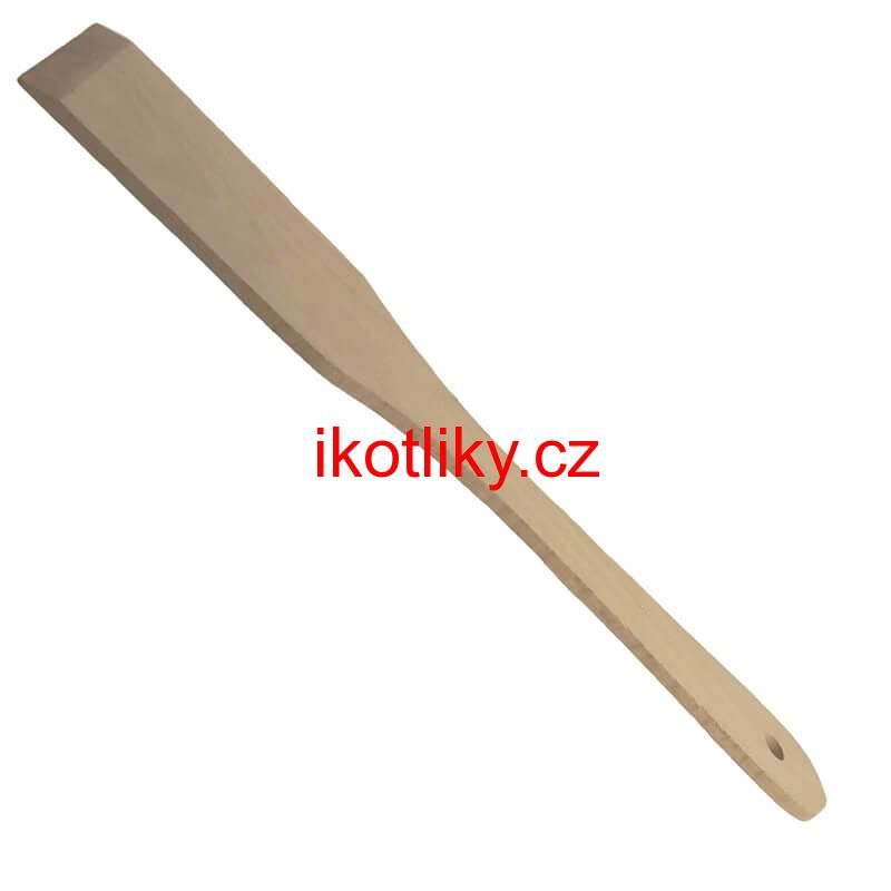 Obracečka rovná dřevěná 30 cm