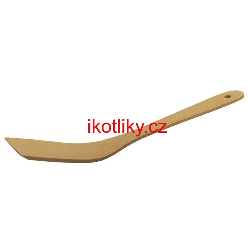 Lopatka ohnutá dřevěná 31 cm