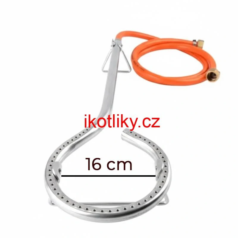 Plynový hořák na bombu 16 cm - 2,2 kW, regulace výkonu, s nožičkami