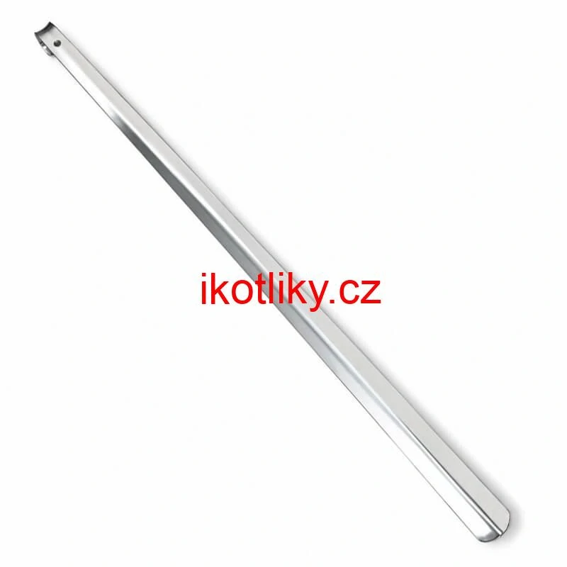 Kovová lžíce na boty 80 cm – extra dlouhý kovový obouvák