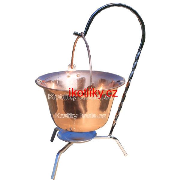 Měděný servírovací kotlík 0,8 L