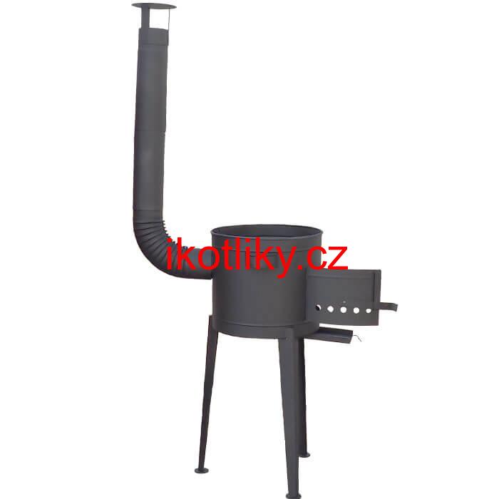 Vysoká kotlina 36 cm + žáruvzdorná barva