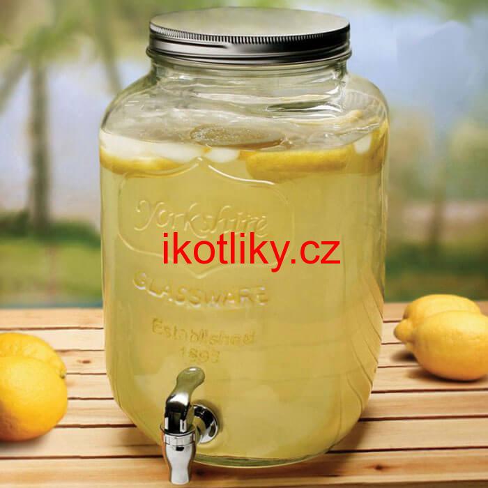 Džbán na nápoje s kohoutkem 4 L