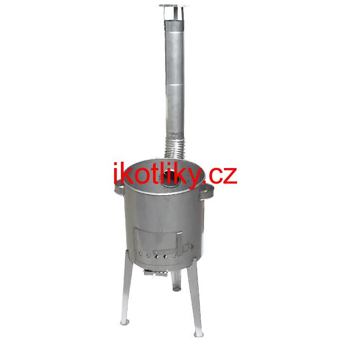 Nerezová kotlina pod kotlíky 45 cm LUXUS