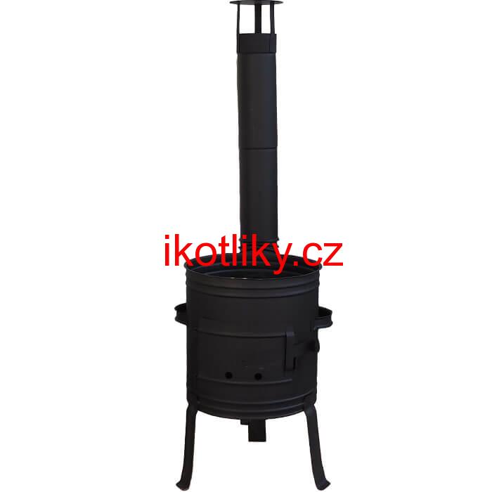 Kotlina 33 cm + žáruvzdorná barva Plus 700