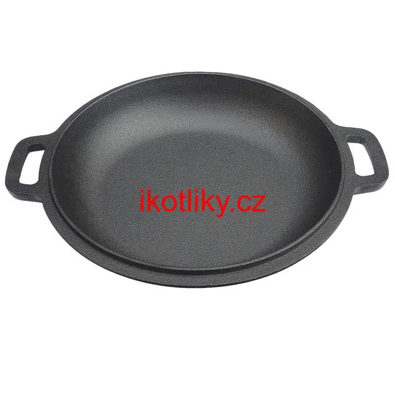 Litinový kastrol s pánví 2 v 1 26 cm