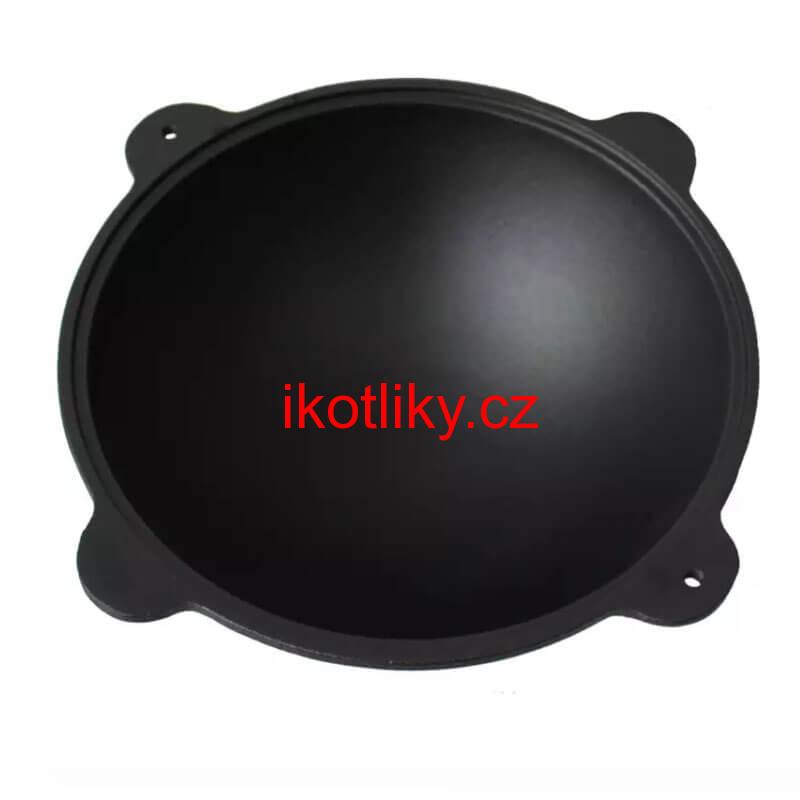 Litinový wok s poklicí se 4 úchyty 51 cm