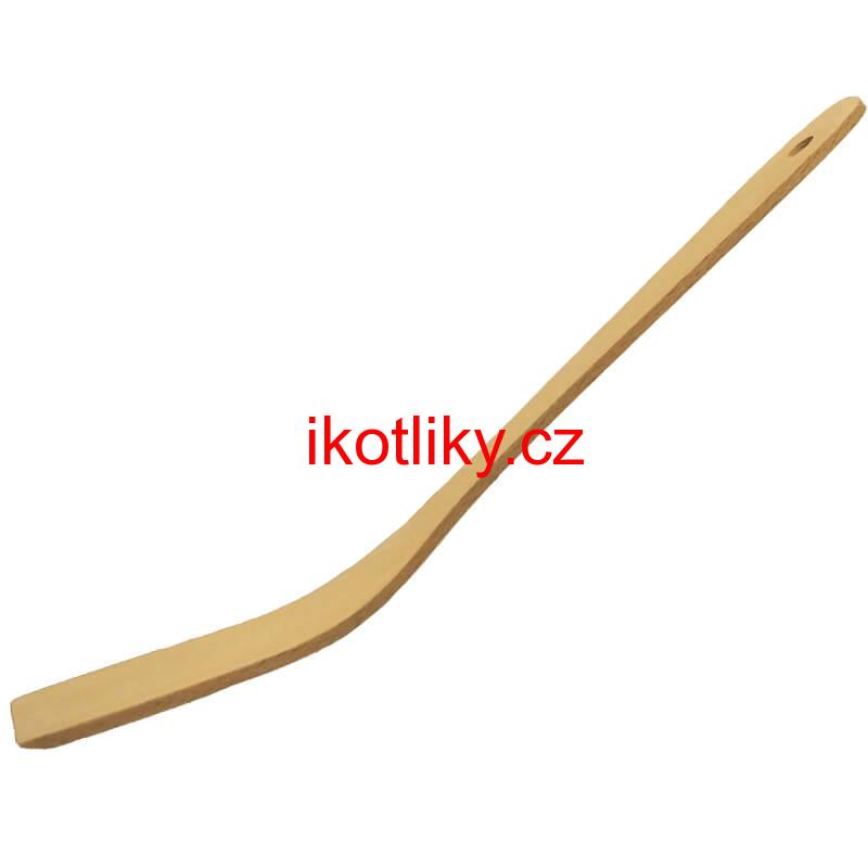 Lopatka ohnutá dřevěná 31 cm