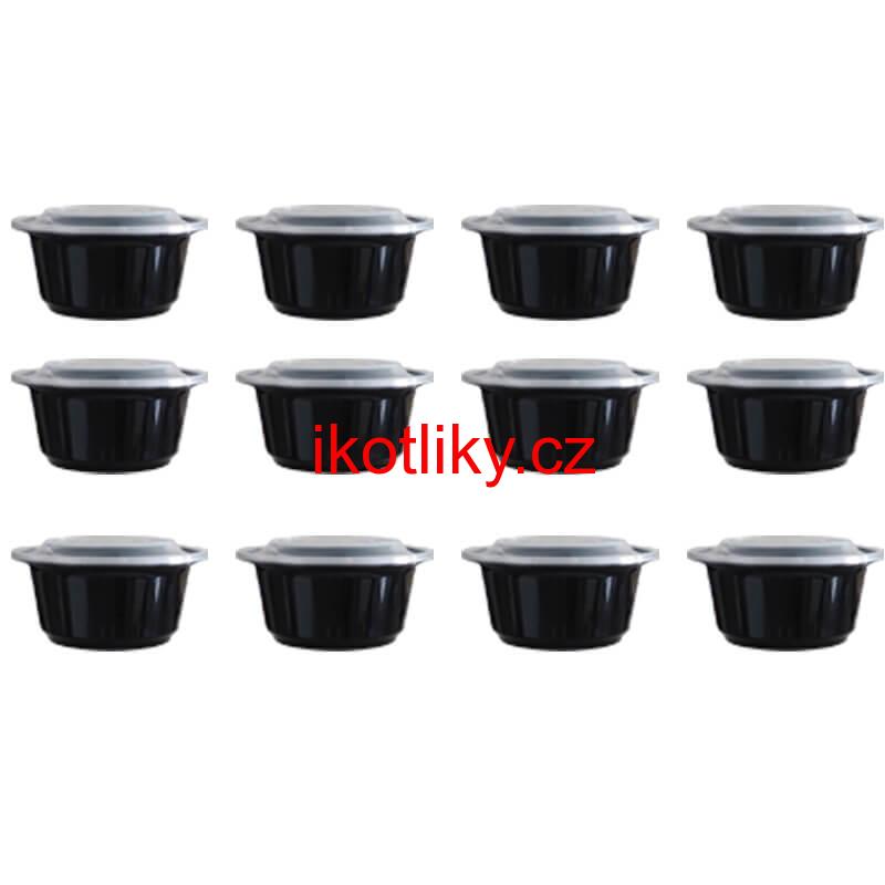 Smaltovaný kotlík 20 L + nerezová kotlina 42 INOX + vařečka + misky 12 ks