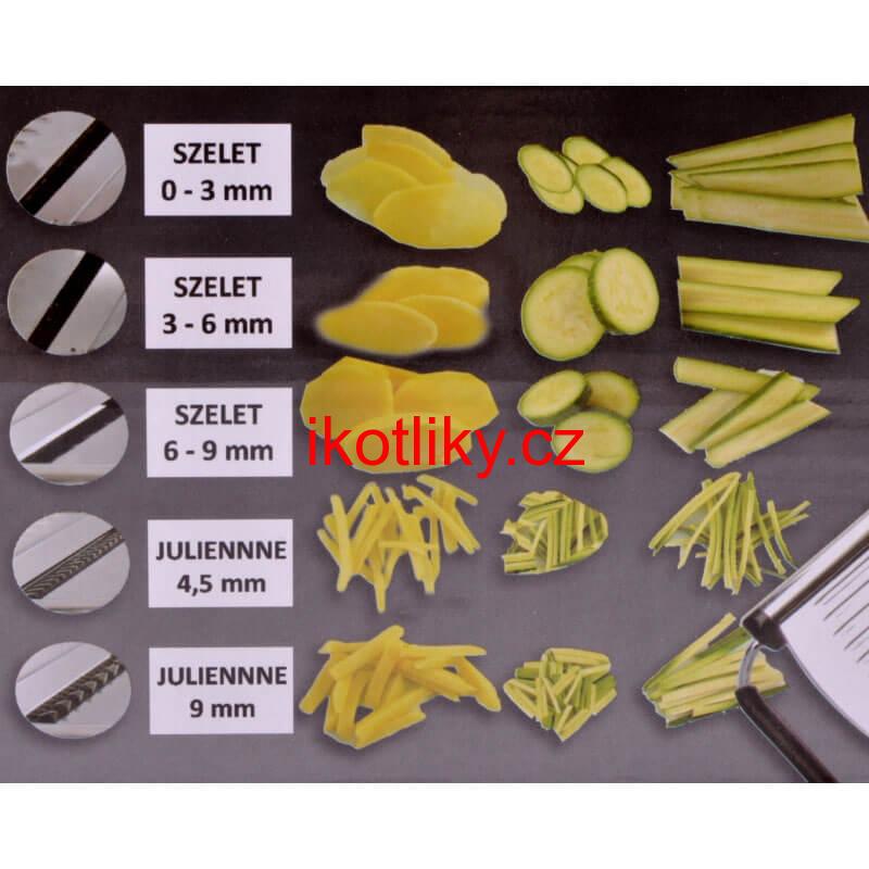 Multifunkční kráječ Mandoline