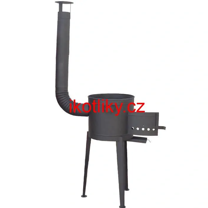 Vysoká kotlina 42 cm (2,0 mm) HODO + žáruvzdorná barva PLUS 600