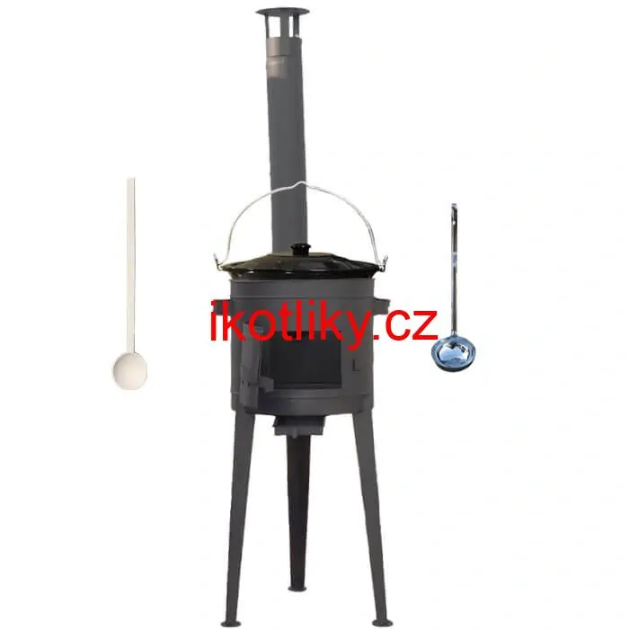 Smaltovaný kotlík 20 L (1,2 mm) + vysoká kotlina (2,0 mm) HODO 42 PLUS 600